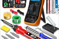 Adjustable Temperature Soldering Iron Kit 110V 220V 80W Soldering Iron Kit With XL830L Multimeter Welding Tool Kit