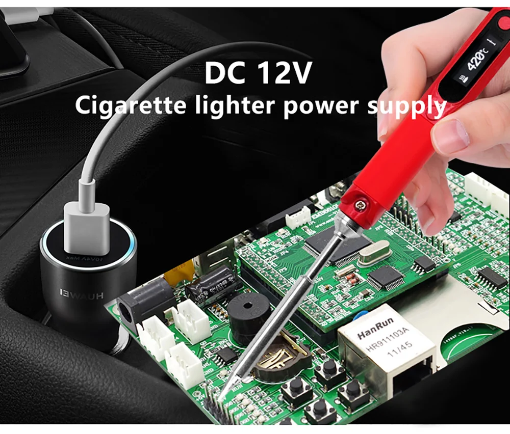Pine64 CN Version Pinecil V1 Soldering Iron Portable Programable Welding Tools Adjustable Temperature Digital Solder Station