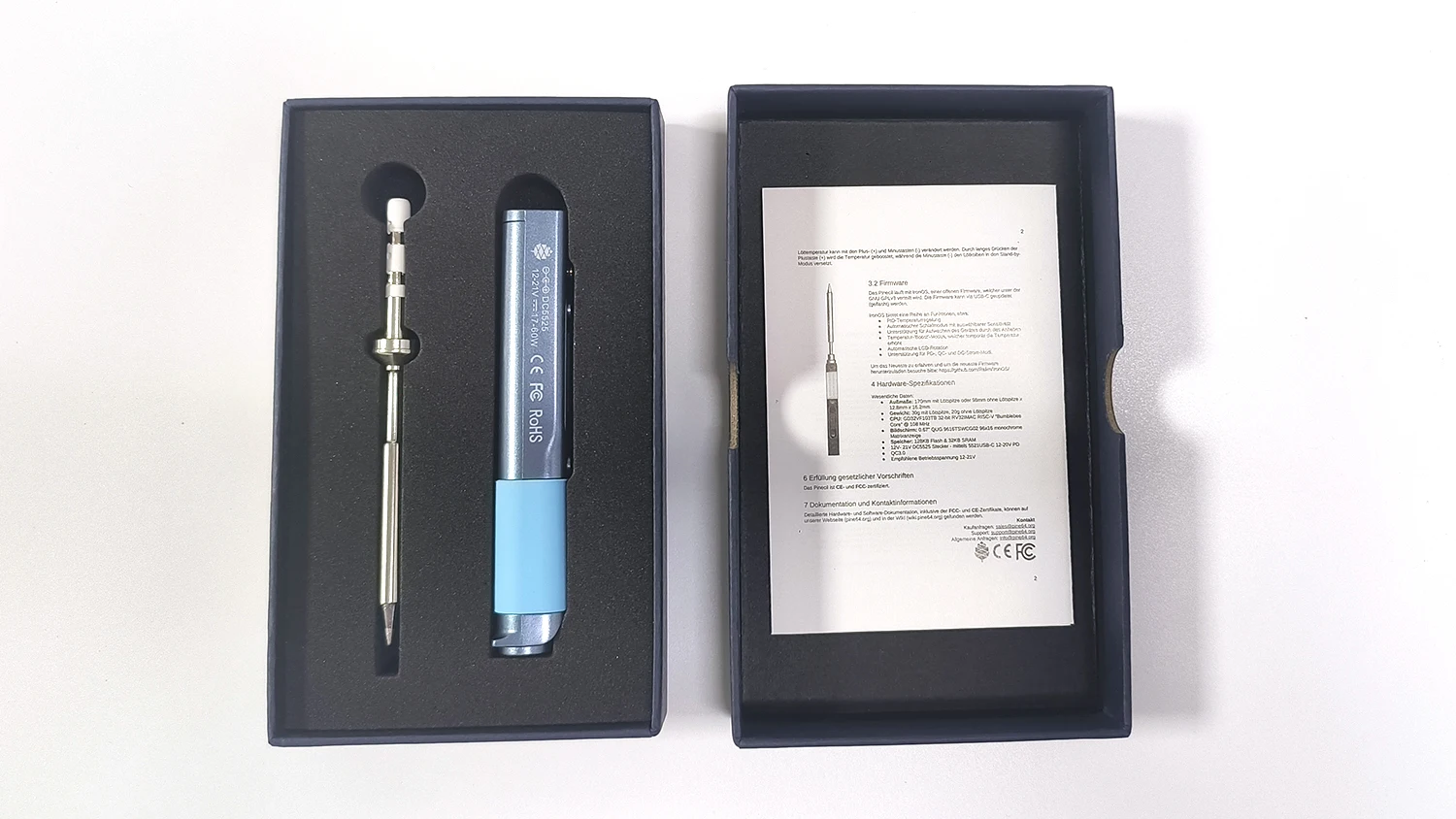 Pine64 CN Version Pinecil V1 Soldering Iron Portable Programable Welding Tools Adjustable Temperature Digital Solder Station Pine64 CN Version Pinecil V1 Soldering Iron Portable Programable Welding Tools Adjustable Temperature Digital Solder Station
