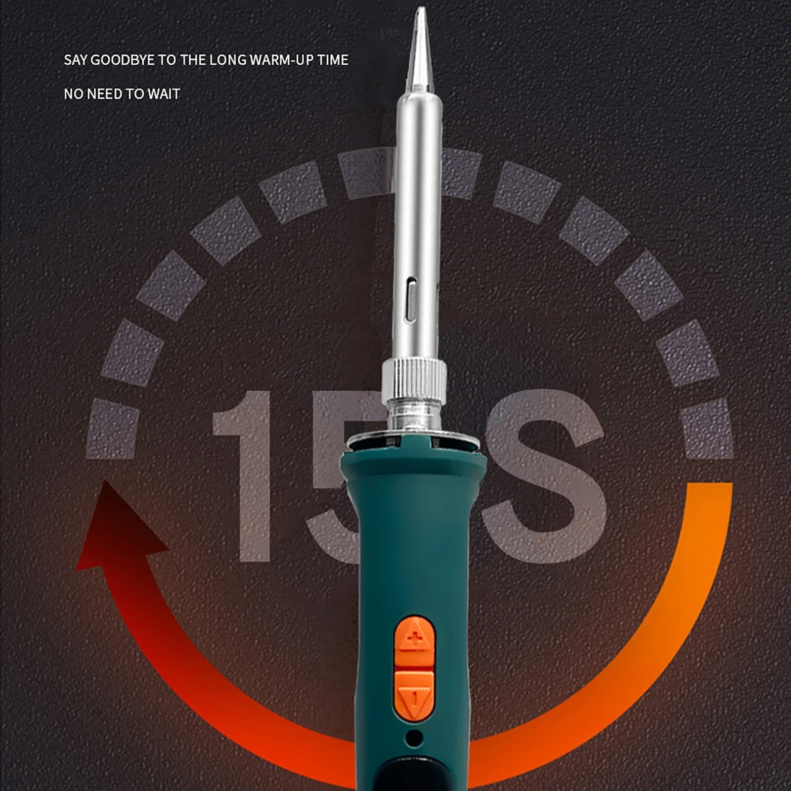 120W Electric Soldering Iron Welding Tool Adjustable Temperature LCD Ceramic Heater Soldering Iron Head Desoldering Pump Set