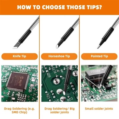 USB Smart Soldering Iron Kit Digital Display Type-C Interface Electric LED Soldering Iron Adjustable Temperature Welding Tool ﻿, - Image 5