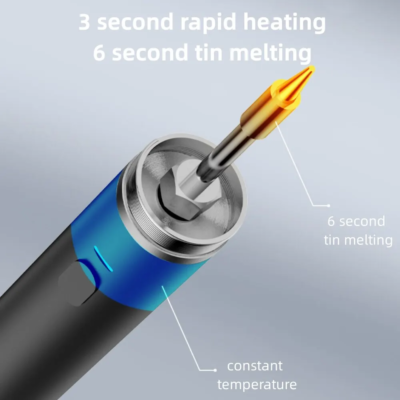 Usb Soldering Iron 5V Mini Convenient Adjustable Temperature Home Tools Diy Manual Radio Soldering Iron Set - Image 3