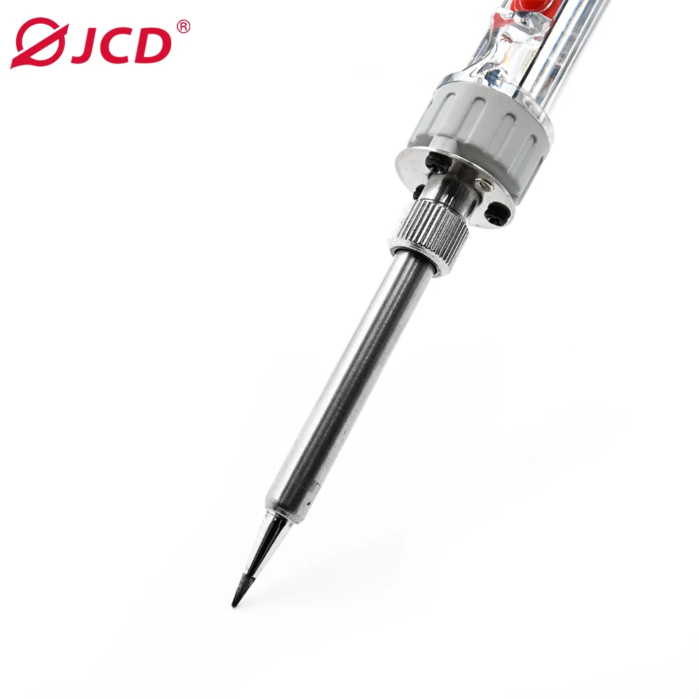 JCD 90W Electric Soldering Iron New P907 Transparent shell LCD Digital Display Adjustable Temperature 220V/110V Welding Tools JCD 90W Electric Soldering Iron New P907 Transparent shell LCD Digital Display Adjustable Temperature 220V/110V Welding Tools