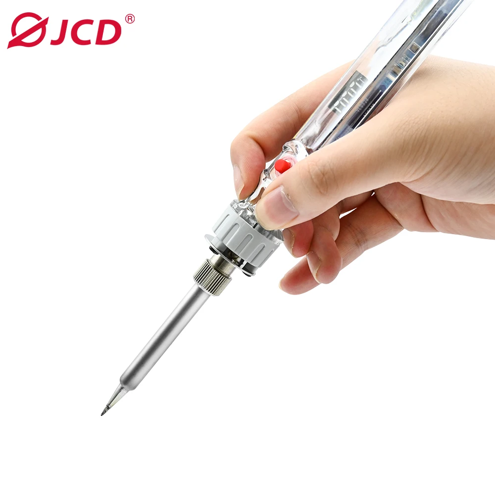 JCD 90W Electric Soldering Iron New P907 Transparent shell LCD Digital Display Adjustable Temperature 220V/110V Welding Tools JCD 90W Electric Soldering Iron New P907 Transparent shell LCD Digital Display Adjustable Temperature 220V/110V Welding Tools