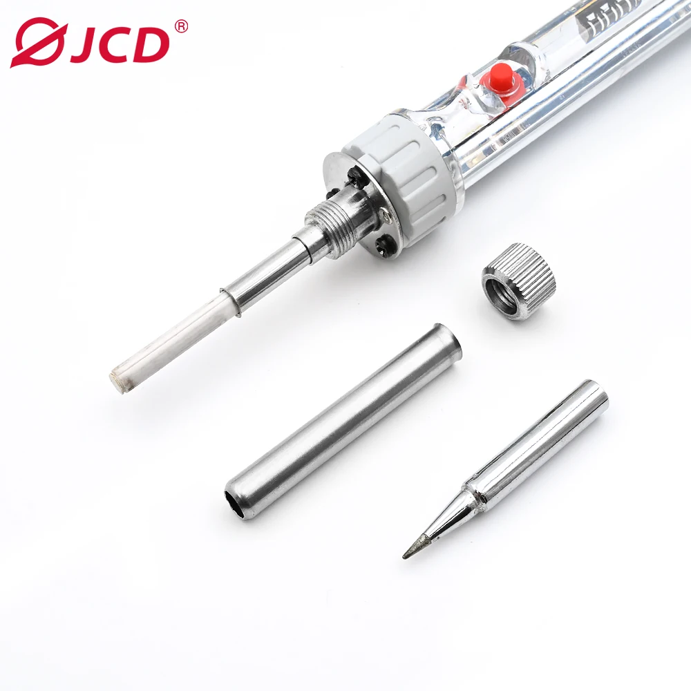 JCD 90W Electric Soldering Iron New P907 Transparent shell LCD Digital Display Adjustable Temperature 220V/110V Welding Tools JCD 90W Electric Soldering Iron New P907 Transparent shell LCD Digital Display Adjustable Temperature 220V/110V Welding Tools