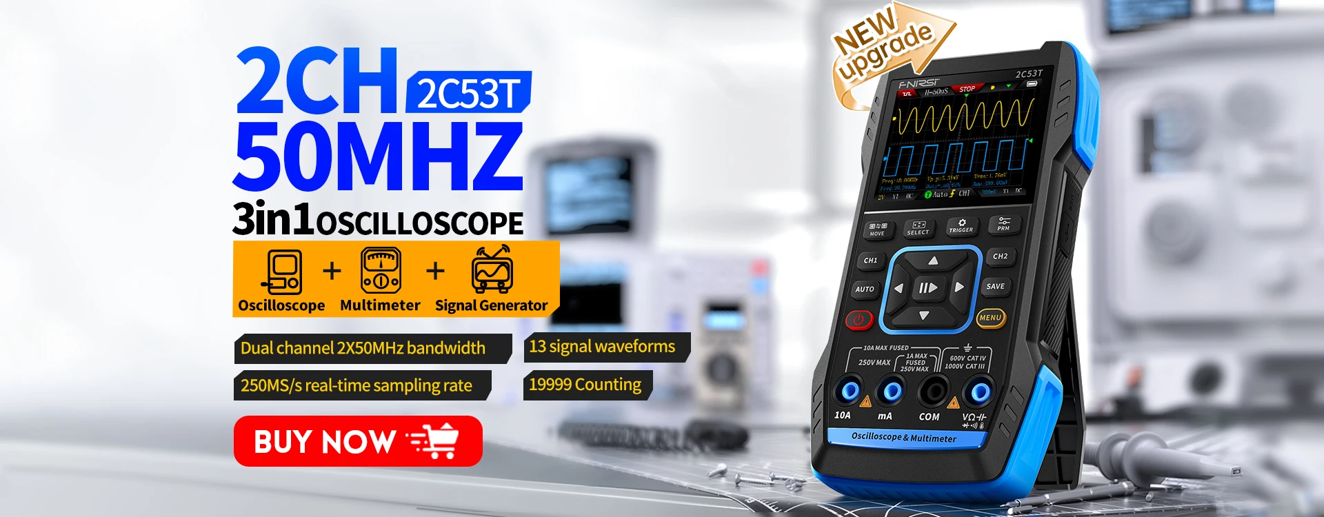 FNIRSI HS-02 Adjustable Temperature Soldering Iron DC 20V 100-450℃ Welding Solder Rework Station PD 100W Portable Repair Tool