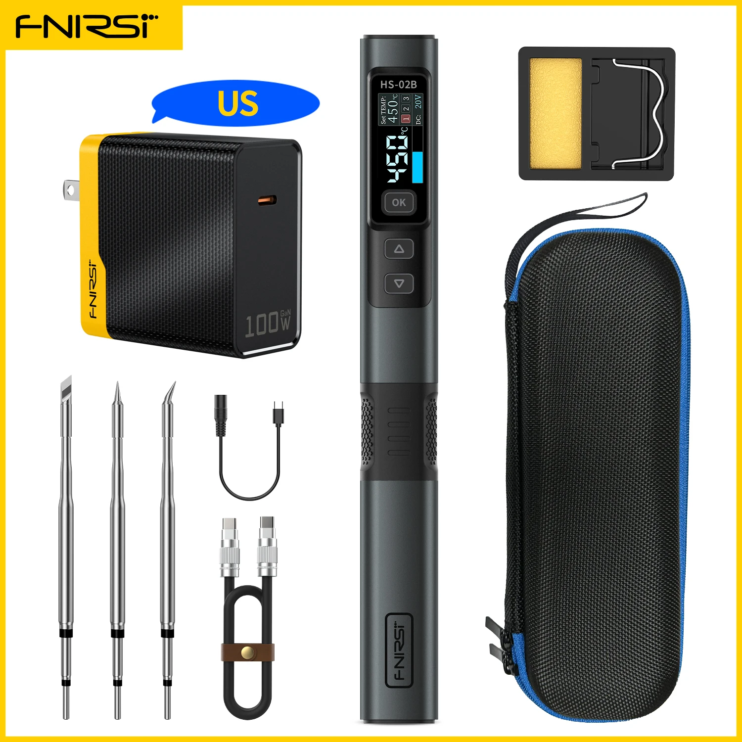 HS-02B-3 Tips100W-US