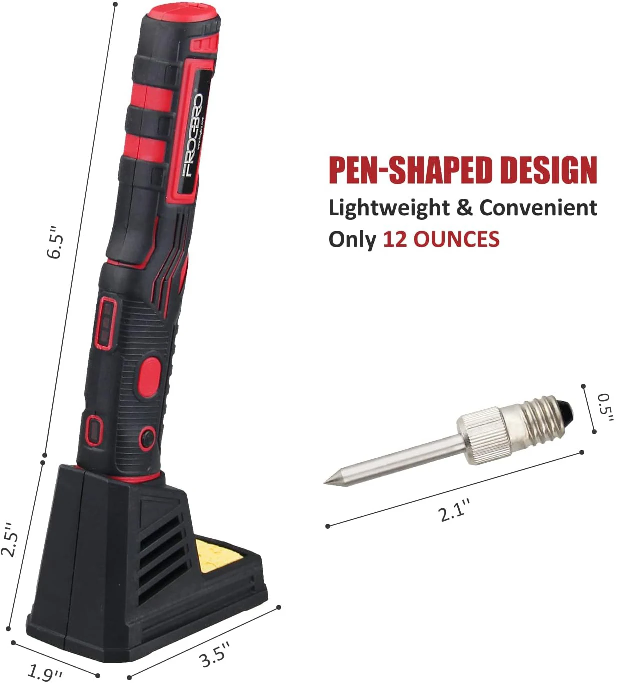 FROGBRO Cordless Soldering Iron 1800mAh Rechargeable Soldering Tool Professional Portable Welding Tool Electronic Soldering Kit FROGBRO Cordless Soldering Iron 1800mAh Rechargeable Soldering Tool Professional Portable Welding Tool Electronic Soldering Kit