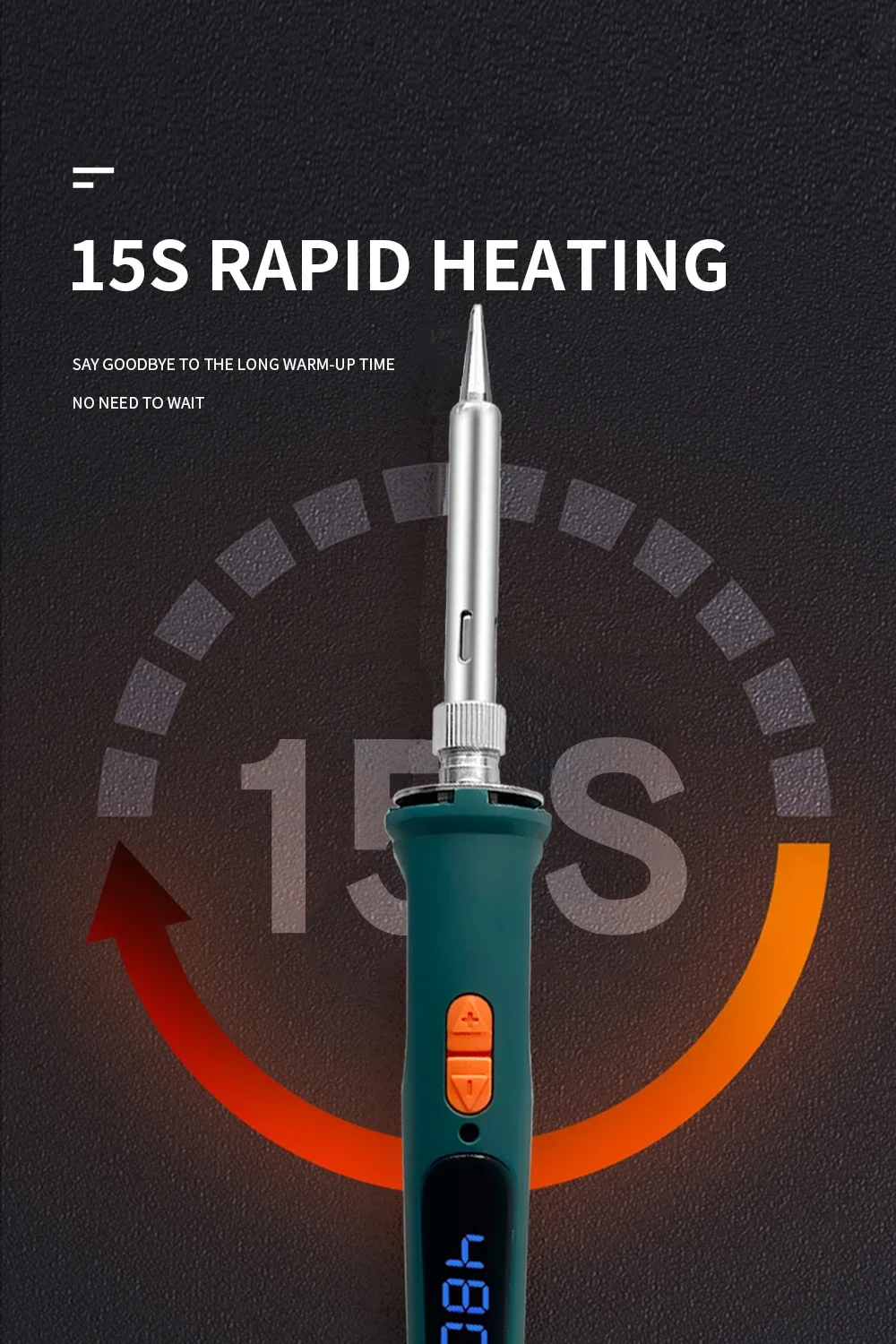 100W 120W 150W Digital Soldering Iron Set Kit Repair Welding Tool Set Calibration Temperature Adjustable 180-520-600C 907 909