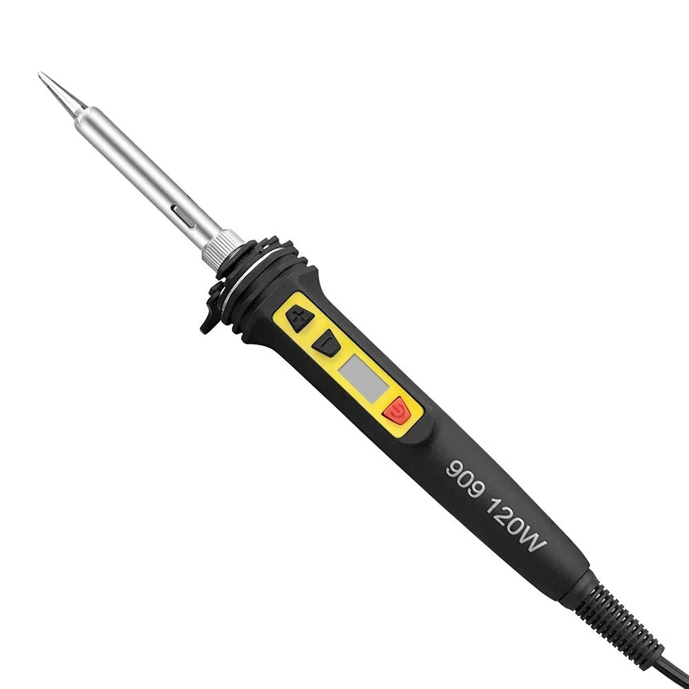 100W 120W 150W Digital Soldering Iron Set Kit Repair Welding Tool Set Calibration Temperature Adjustable 180-520-600C 907 909