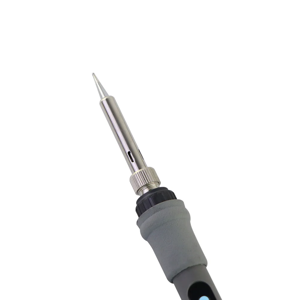 Gray 80W Digital Display Adjustable Temperature Electric Soldering Iron With Multimeter Tin Absorber Soldering Repair Tool Kit Gray 80W Digital Display Adjustable Temperature Electric Soldering Iron With Multimeter Tin Absorber Soldering Repair Tool Kit
