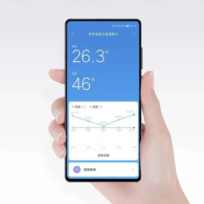 MMC Bluetooth-compatible Thermometer Hygrometer E-Ink Screen BT2.0 Smart Temperature Humidity Sensor Works for Mi Home App - Image 5
