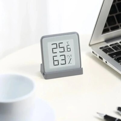 MMC Bluetooth-compatible Thermometer Hygrometer E-Ink Screen BT2.0 Smart Temperature Humidity Sensor Works for Mi Home App - Image 3