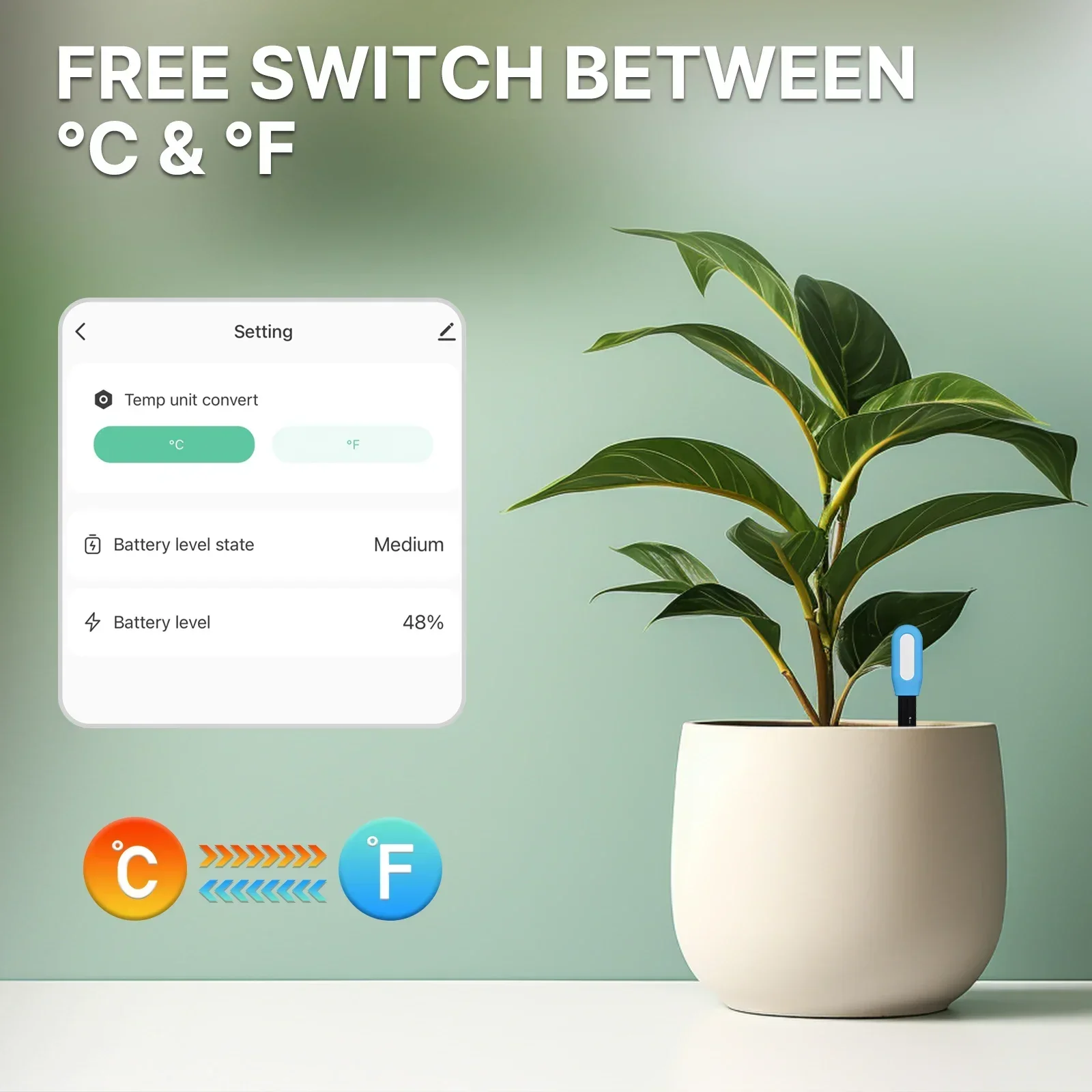 MOES Smart ZigBee Soil Temperature Meter Moisture Humidity Sensor Plant Monitor Detector Garden Automation Irrigation MOES Smart ZigBee Soil Temperature Meter Moisture Humidity Sensor Plant Monitor Detector Garden Automation Irrigation