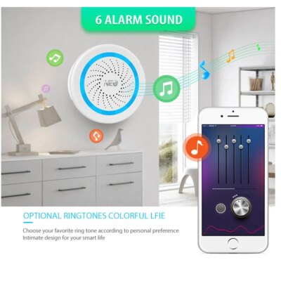 NEO Z-wave Plus Wireless Home Automation Battery-Powered Also Can Be Charged With USB Siren Alarm Sensor - Image 6