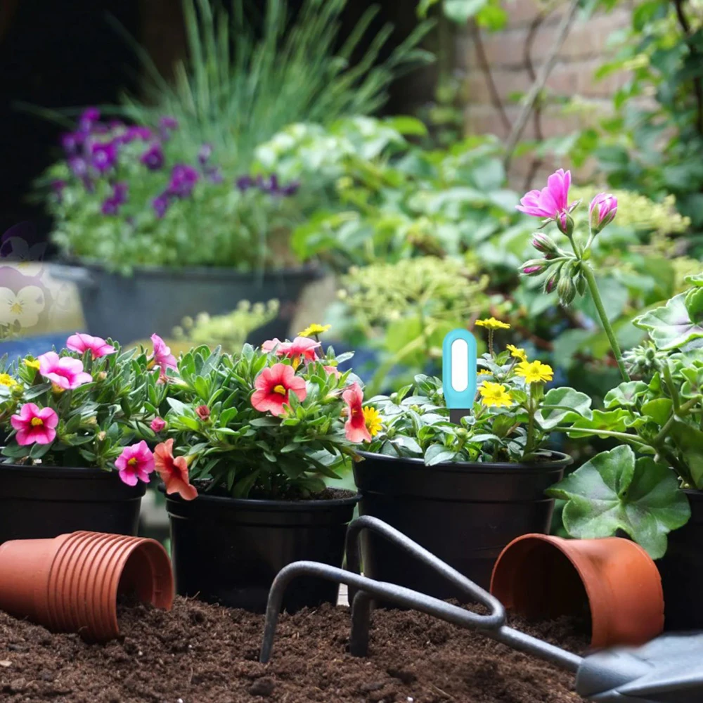 Tuya Smart for Zigbee Soil Tester Temperature and Humidity Meter Thermo Hygrometer Garden Automation Irrigation Detector