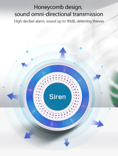 433Mhz Indoor Wireless Siren Alarm For Smart Security Alarm System PG103, PG105, PG107, PG108 - Image 6