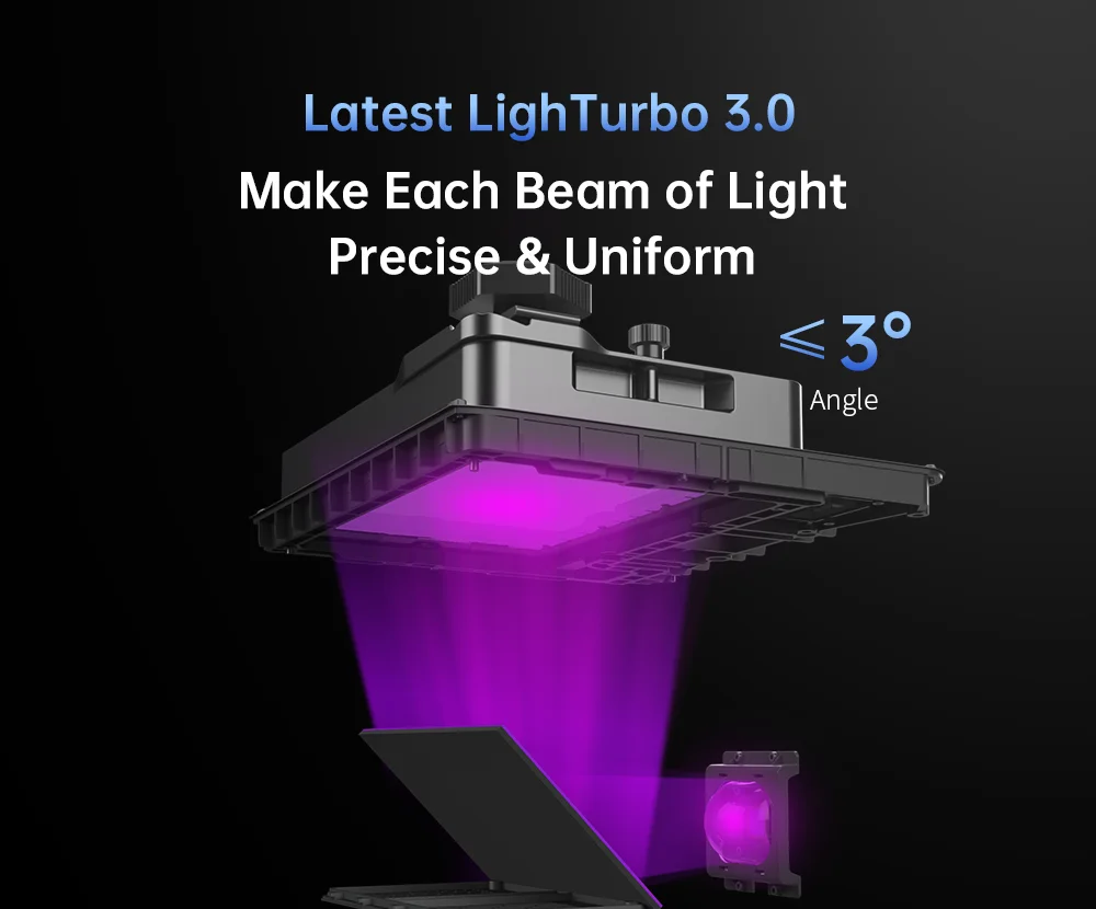 ANYCUBIC Photon Mono M7 Pro 14K Mono MSLA 3D Printer 10.1'' LCD Resin 3D Printer Speed Up to 170mm/h Printing Size 223*126*230mm