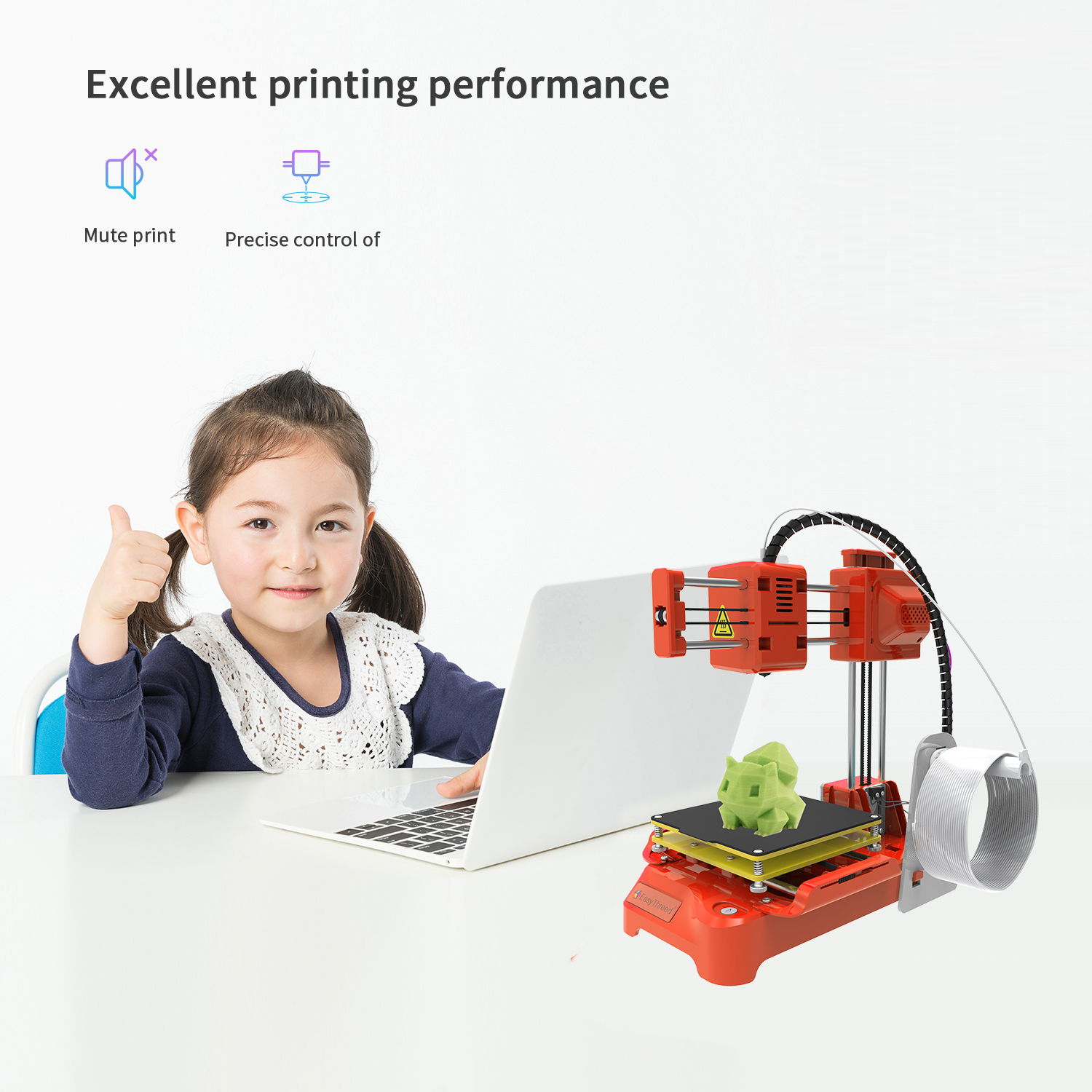 K9 EasyThreed K7 3D Printer Mini Quick Install One-click Printing Silent Mainboard Impresora 3d Printer Kit For DIY Kids Gift K9 EasyThreed K7 3D Printer Mini Quick Install One-click Printing Silent Mainboard Impresora 3d Printer Kit For DIY Kids Gift