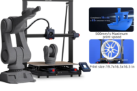 ANYCUBIC Kobra 2 MAX FDM Large Format 3D Printer 500mm/s Maximum Print Speed Build Size With 500*420*420mm Smart APP Control