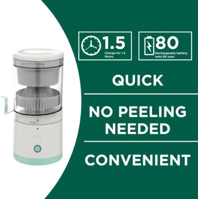 Extractor Fully Automatic Fruit Household Juicer Portable Juice Machine Residue Separation Bidirectional Spiral Fruit Juicer Cup - Image 5