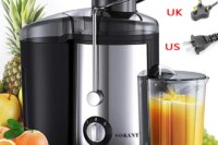 Juicer centrifugal Household large caliber electric juice machine residue separation vegetable Juicer EU UK
