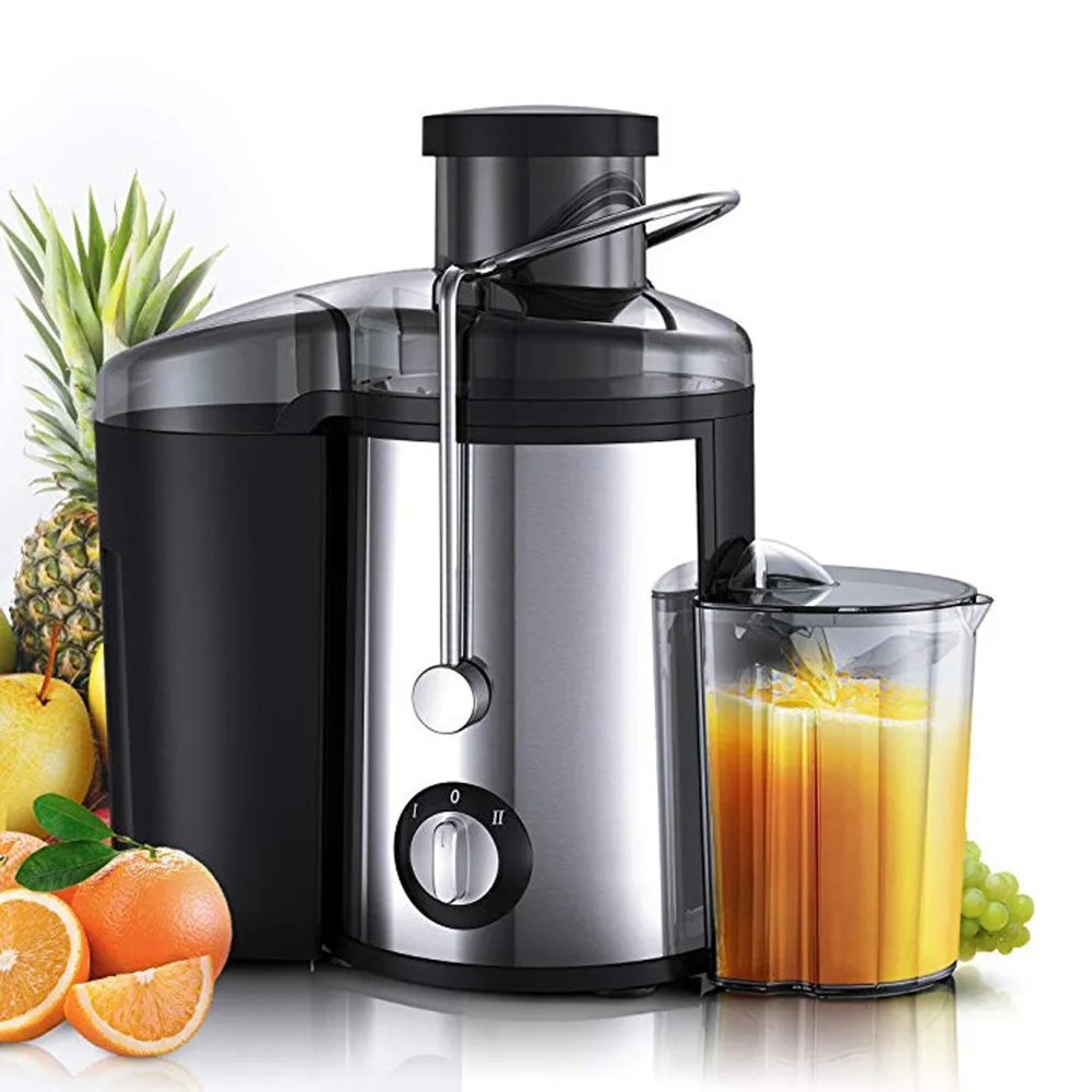 Juicer centrifugal Household large caliber electric juice machine residue separation vegetable Juicer EU UK Juicer centrifugal Household large caliber electric juice machine residue separation vegetable Juicer EU UK