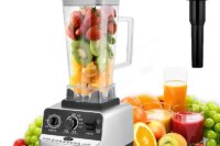 Heavy Duty Commercial BlenderJuicer Food Processor Ice Smoothies Blender Mixer High Power Juice maker Crusher 2000W EU Plug
