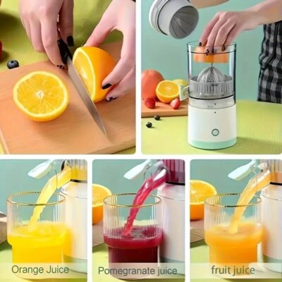 Portable Electric Juicer USB Charging Orange Lemon Fruit Blender Mini Household Juice Squeezer Mixer Citrus Juicer for Travel - Image 3