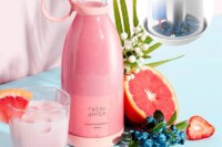 Portable Rechargeable juicer blender wireless mixer fresh juice 350ml With charger
