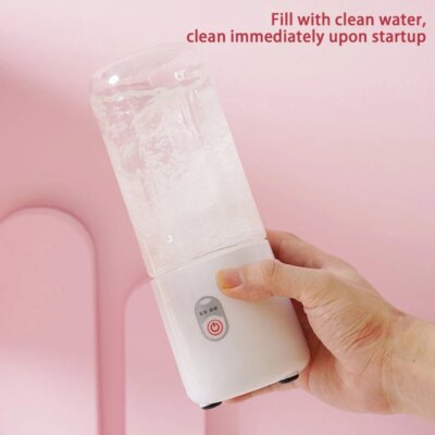 Xiaomi Mini Juicer Milk Shake Cup Small Portable Electric Wireless Juicer Home Usb Rechargeable 6 Blades Fruit Juice Blenders - Image 5