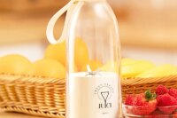 Portable juicer Fresh Juice Bottle Blender Plus 500ml Wireless Fruit Mixers 6 Blades 2400mAh Food Milkshake Ice Crush Cup
