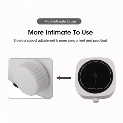 Magnetic Stirrer Kitchen Liquid Mixing Mini Lab Stir Mixer Portable Electric Mixing stir USB 2L 4000RPM for Laboratory - Image 4