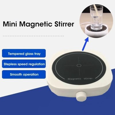 Magnetic Stirrer Kitchen Liquid Mixing Mini Lab Stir Mixer Portable Electric Mixing stir USB 2L 4000RPM for Laboratory - Image 2