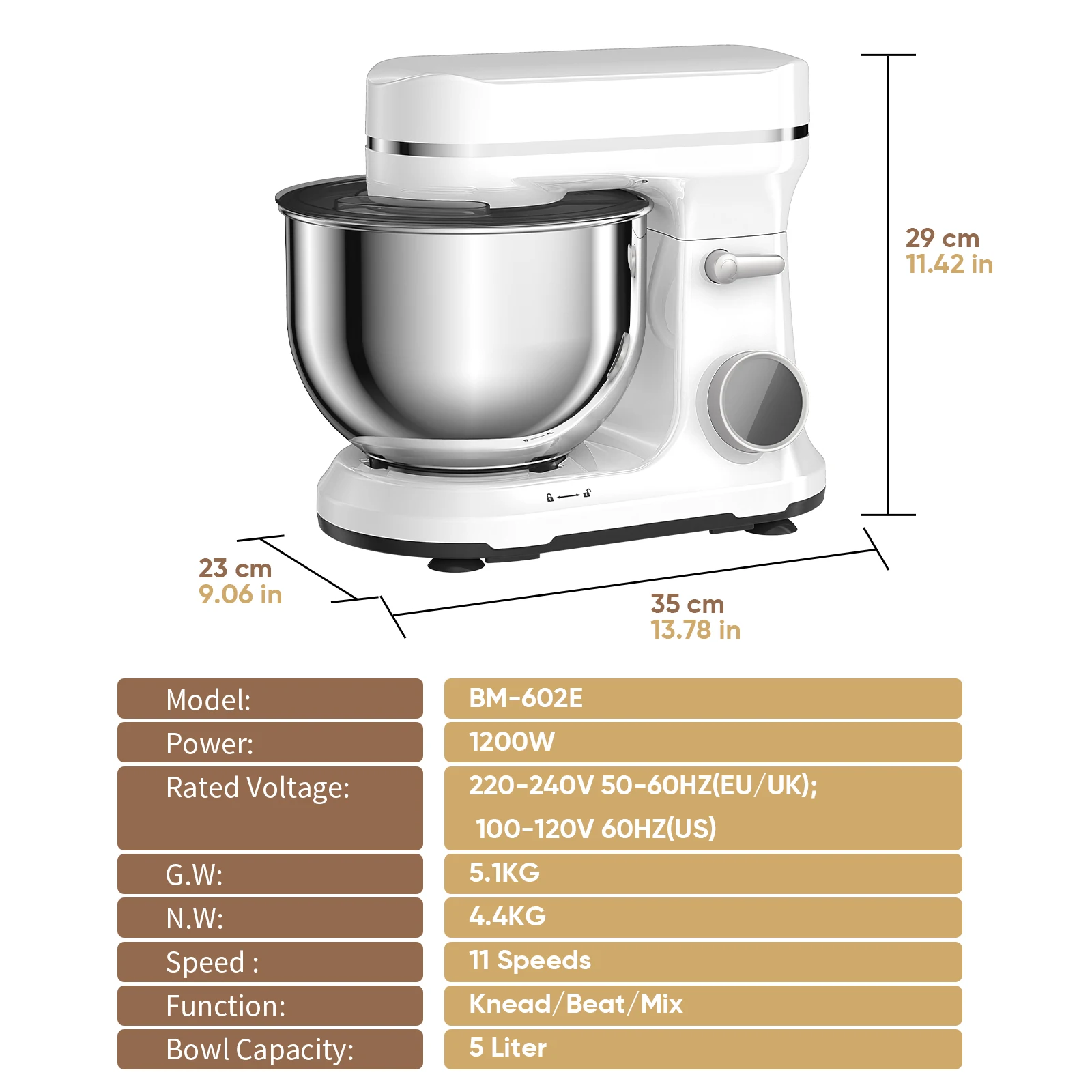 BioloMix Kitchen Food Stand Mixer, 1200W 11-Speeds DC Motor, Digital OLED Screen, Electric Food Mixer with Dough Hook, Whisk BioloMix Kitchen Food Stand Mixer, 1200W 11-Speeds DC Motor, Digital OLED Screen, Electric Food Mixer with Dough Hook, Whisk