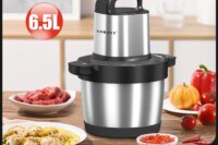 Houselin Meat Grinder Electric, Food Processor 6.5L Stainless Steel Meat Blender Food Chopper for Meat, Vegetables, Nuts