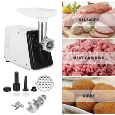 2500W Stainless Steel Kitchen Meat Grinders Business Home Dumpling Stuffing Vegetable Crusher Meat Mincer Stuffing Machine - Image 2
