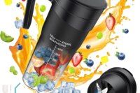 Portable Fruit Juicer 6 sharp Blades Rechargeable Personal Multifunctional Handheld Mini Blender Cup for Shakes and Smoothies