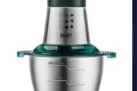 Electric Meat Mincer Grinder Stainless Steel Chopper 2L Food Processor Garlic Mud Maker Blender Large Capacity Kitchen Utensils