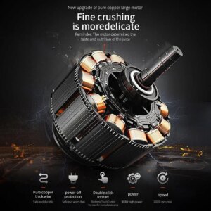 700ml Portable Blender for Shakes and Smoothies Personal Size BPA Free Rechargeable Juicer Cup 360W Powerful Blend for Kitchen - Image 2