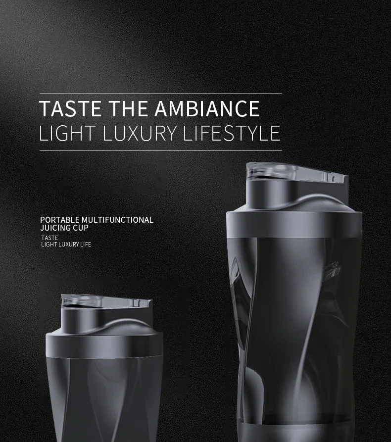 700ml Portable Blender for Shakes and Smoothies Personal Size BPA Free Rechargeable Juicer Cup 360W Powerful Blend for Kitchen