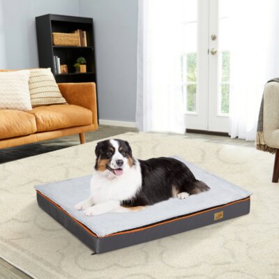 Dog Pet Bed  Large Padded Orthopedic Dog Bed Foam Cushion Pets Pillow Bed with Washable Cover - Image 3