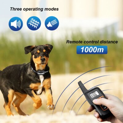 Pet Dog Training E-Collar Waterproof Anti Barking Training Collar Rechargeable Remote Control Vibration Sound for All Size Dogs - Image 4