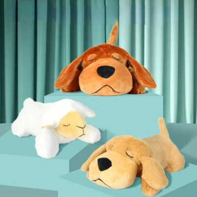 IFOYO Pet Heartbeat Puppy Behavioral Training Dog Plush Pet Comfortable Snuggle Anxiety Relief Sleep Aid Doll Durable Drop ship - Image 2