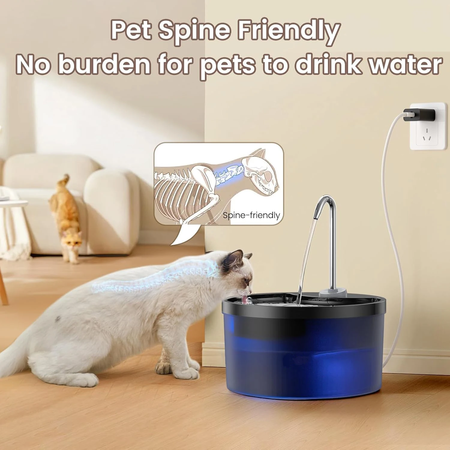 Pet drinking fountain automatic fountain for cat distributor smart pets Pet drinking fountain automatic fountain for cat distributor smart pets