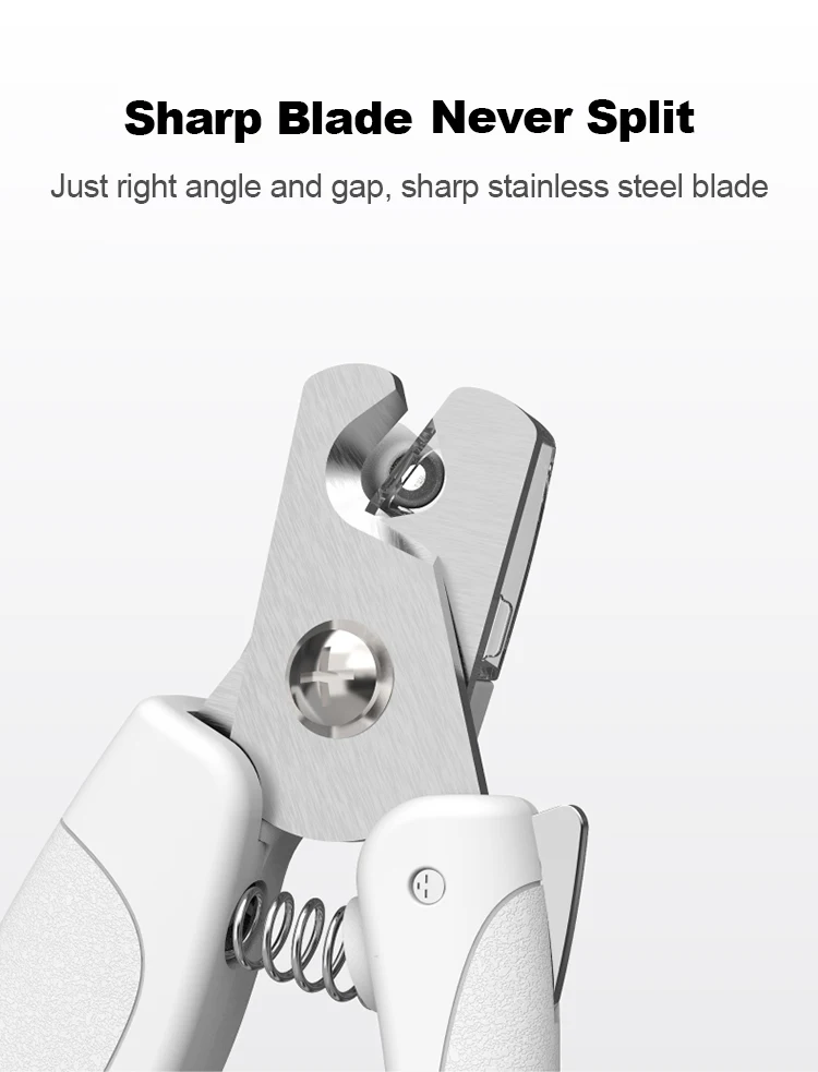 Pet Nail Clipper with LED Light Dog Cat Special Blood Line Scissors Multifunction Nail Trimmer Pet Cleaning Grooming Supplies