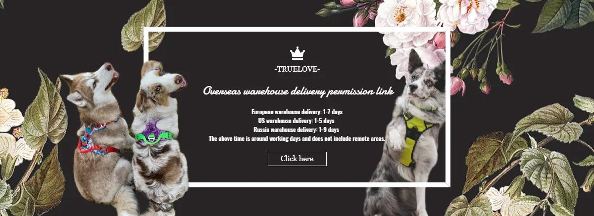 Truelove Pet Harness Small Medium Large Split Dog Fashion Outdoor Dropshipping Truelove Pet Harness Small Medium Large Split Dog Fashion Outdoor Dropshipping