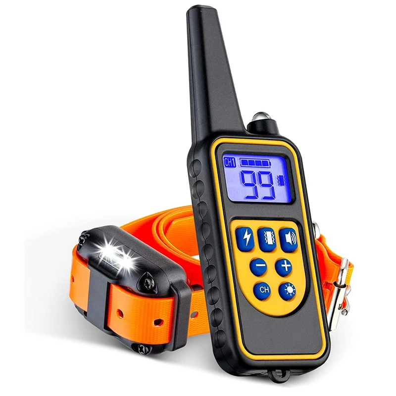 VIP Electric Dog Training Collar Waterproof Dog Bark Collar Pet With Remote Control Rechargeable Anti Barking Device Equipment VIP Electric Dog Training Collar Waterproof Dog Bark Collar Pet With Remote Control Rechargeable Anti Barking Device Equipment