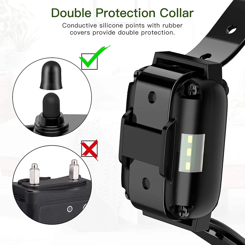 VIP Electric Dog Training Collar Waterproof Dog Bark Collar Pet With Remote Control Rechargeable Anti Barking Device Equipment VIP Electric Dog Training Collar Waterproof Dog Bark Collar Pet With Remote Control Rechargeable Anti Barking Device Equipment