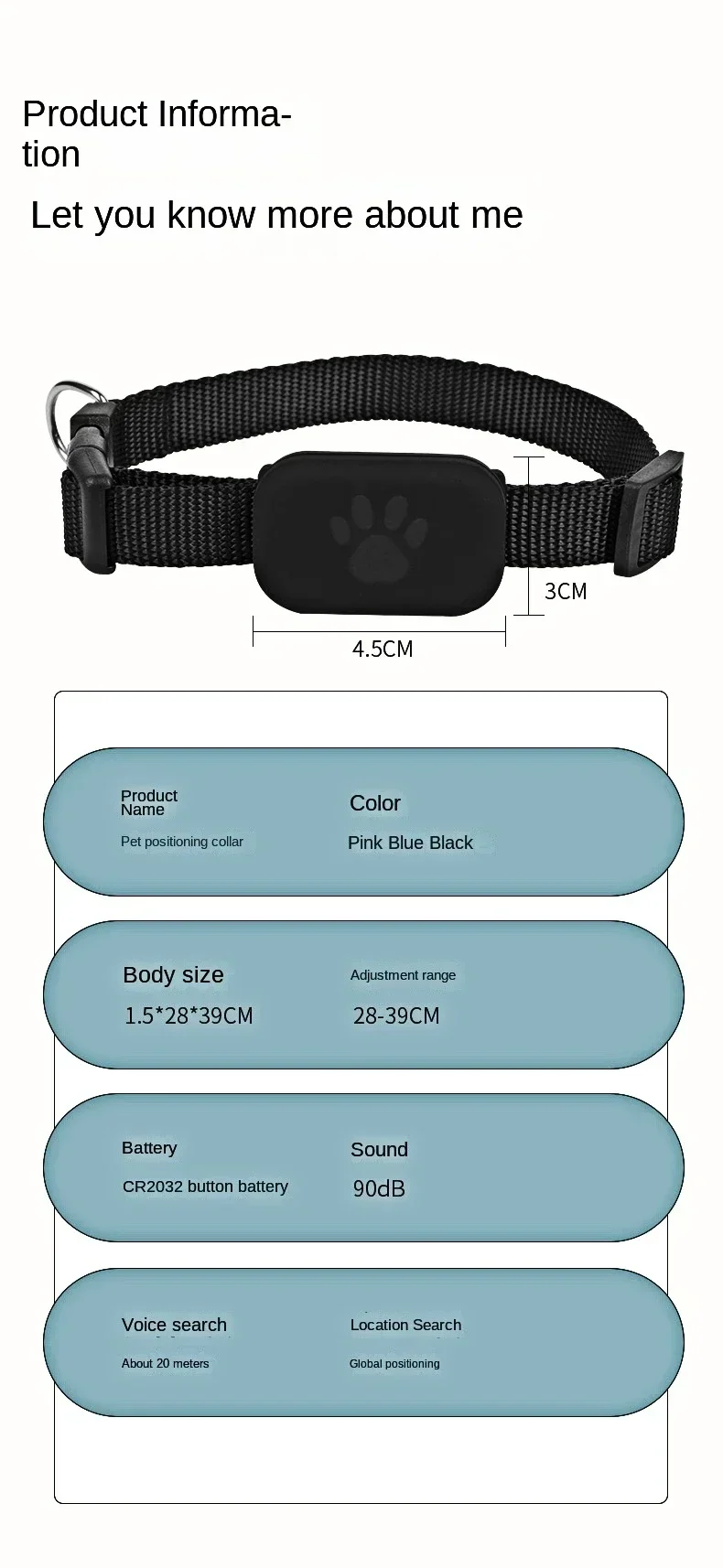 Find My Pet Positioning Collar Waterproof Dog Gps Animal Tracking Movement Alert Anti Lost Tracker Cats Remote Global Locator Find My Pet Positioning Collar Waterproof Dog Gps Animal Tracking Movement Alert Anti Lost Tracker Cats Remote Global Locator